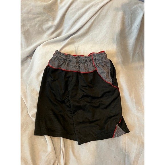 AND1 Black Red Trim Basketball Shorts - Picture 4 of 4